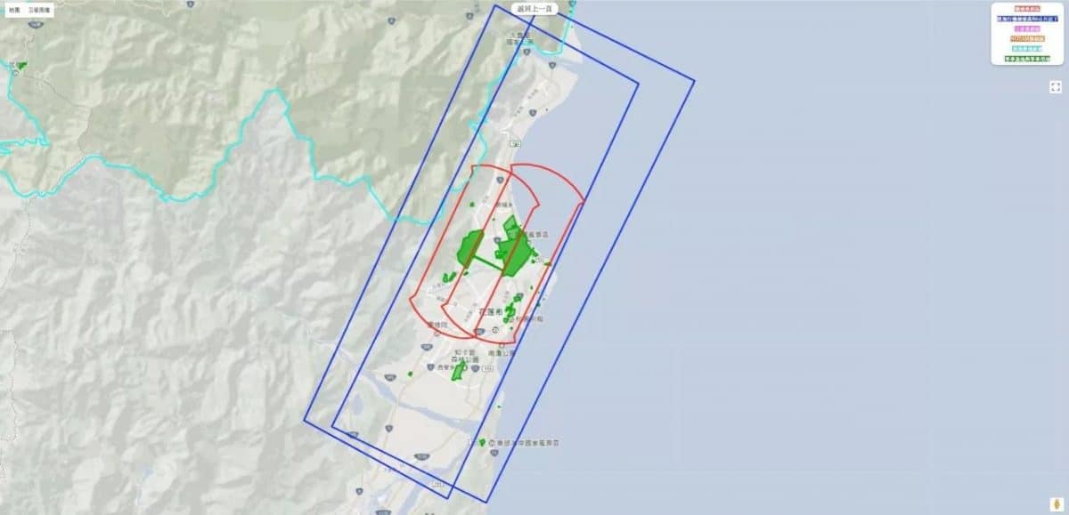 【无人机】宝岛台湾无人机禁飞区