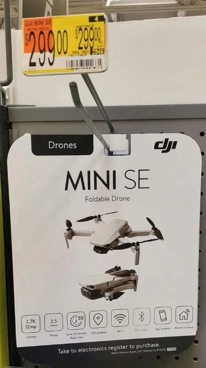​大疆最便宜无人机DJI Mini SE正式发售，【航拍保】已全面承保