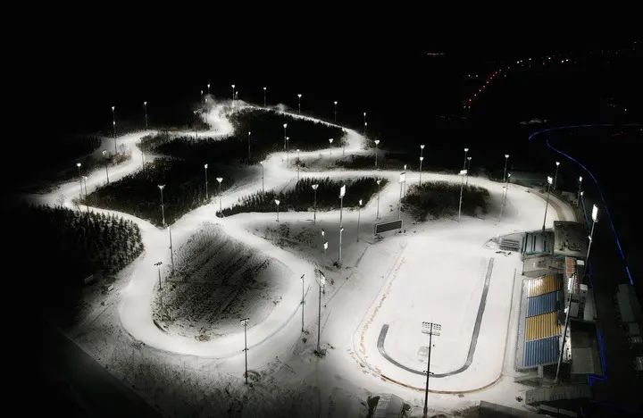 无人机视角冬奥会场超震撼，【航拍保】教你冬季无人机航拍绝美雪景