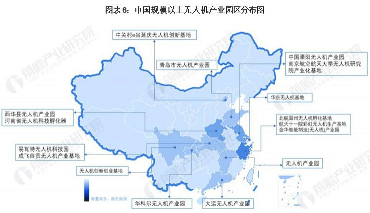 航拍保｜2024年工业无人机行业产业链全景梳理及区域热力地图